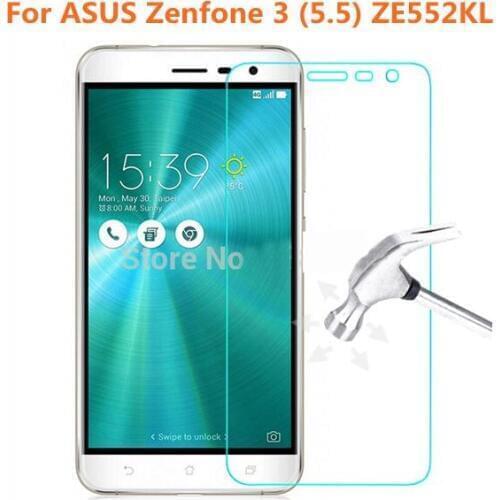 For ASUS Zenfone 3 ZE552KL Tempered Glass 9H Original Protective Film Explosion-proof Screen Protector for ZE552KL 5.5 inch