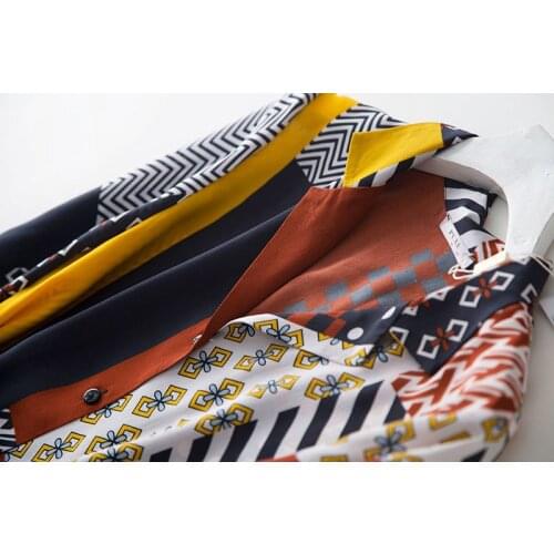 Dress Summer Women Real Silk Long Dresses Spring Vintage Dress Party Dress Office Ladies Vestido Verano 2022 Clothes 077772