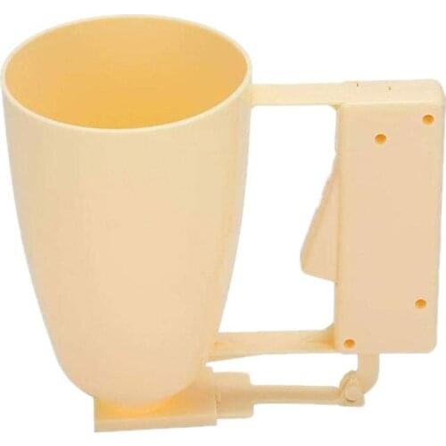 Basedidea Meatball Maker Cup Handle Baking Pastry Batter Dispenser Loqumat Al Kadey Device for Meatball Making