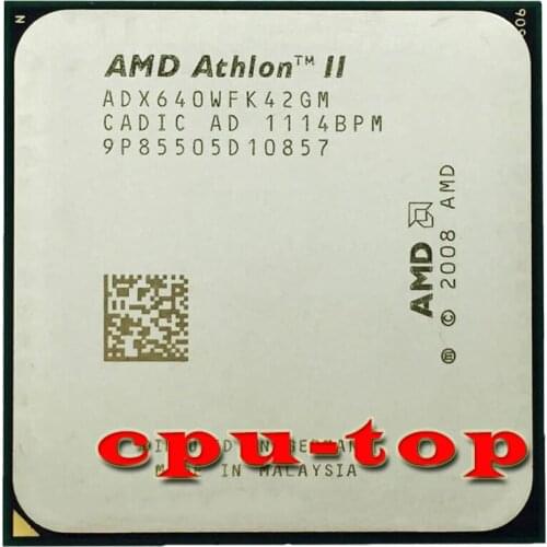 Free Shipping AMD Athlon II X4 640 3 GHz Quad-Core CPU Processor ADX640WFK42GM Socket AM3