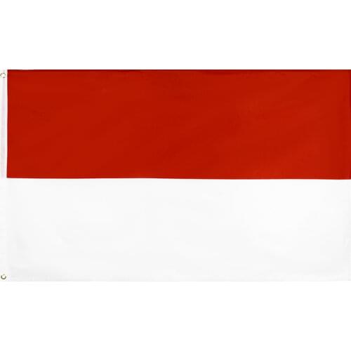 Jemony 60x90 90X150cm Hesse Mc Mco Monaco ID IDN Indonesia Flag