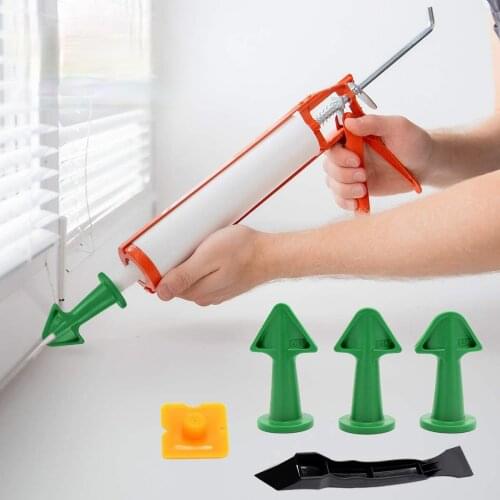 Caulking Nozzle Applicator Finishing Tool Spatula Plastic Glue Shovel Tile Brick Joints Convenient Floor Silicone Remover Clean