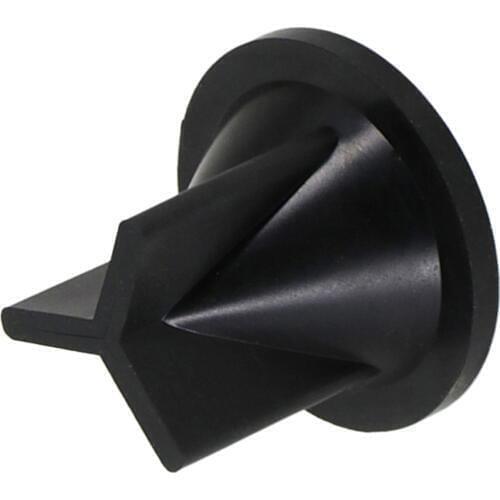 Plastic Camper Boat Marine RV Toilet Joker Valve Avoid Accidental Blockage,Black