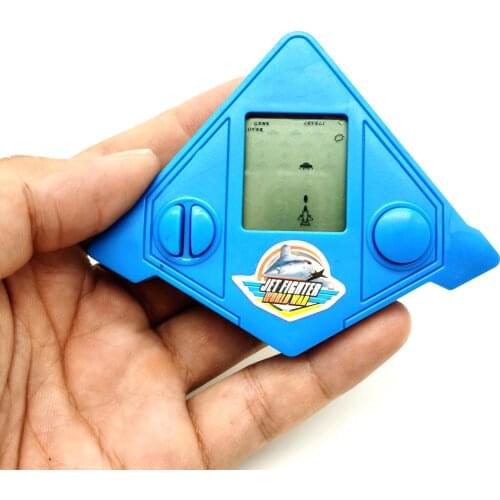 1 Piece Mini Retro Handheld Game Console Player for Kids Retro Toy Portable Game LCD Black and White Screen Gift for Kids