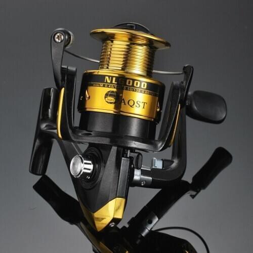 Spinning Fishing Reel 8KG Max Drag Fishing Reel for Bass Pike Fishing 1000-6000 Series Gear Ratio Coil Spinning Reel On Ocean