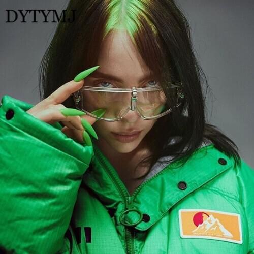 DYTYMJ Oversized Sunglasses Women Vintage Punk Glasses Women Fashion Cat Eye Gafas De Sol Hombre Brand Designer Sunglasses