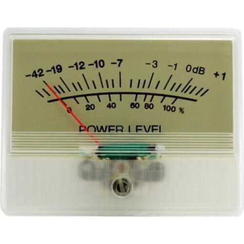 V-013 Professional Pure Power Amplifier Meter Level VU Meter Audio Fittings Archaic