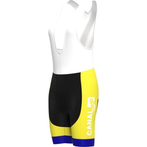 1988 Racing KAS Team Woman Retro Yellow Cycling shorts Clothing Summer Triathlon Mtb Biker Tight Bib Shorts de ciclismo mujer