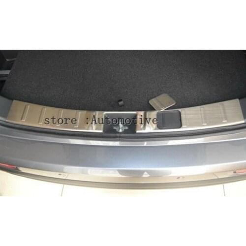 High quality stainless steel internal Rear bumper Protector Sill For 2013 2014 2015 2016 2017FOR Mitsubishi Outlander Samurai