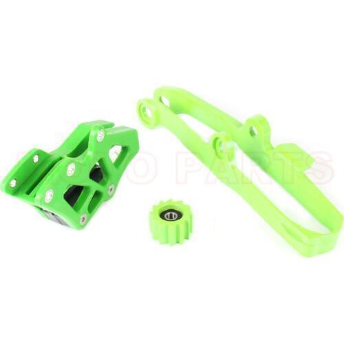 Chain Guide Guard Swingarm Chain Slide Slider Roller Tensione Guide Cover Kit For KX250F KX450F 2009-2015