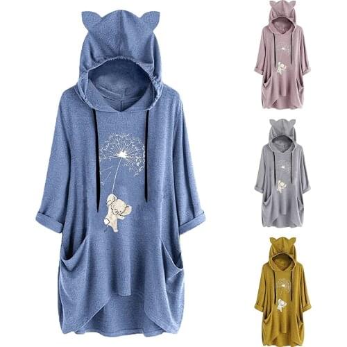 Winter Woman Long Sleeve Oversized T Shirt Winter Tops Fashion Hooded T-shirts Women 2021 Vintage Clothes Blusa Feminina