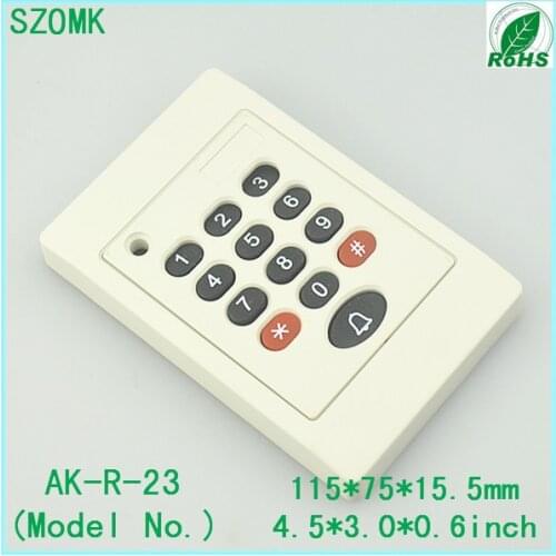 1 piece, plastic enclosure with keypad115*75*15.5mm4.5*3.0*0.6inch enclosure for electronics enclosure case