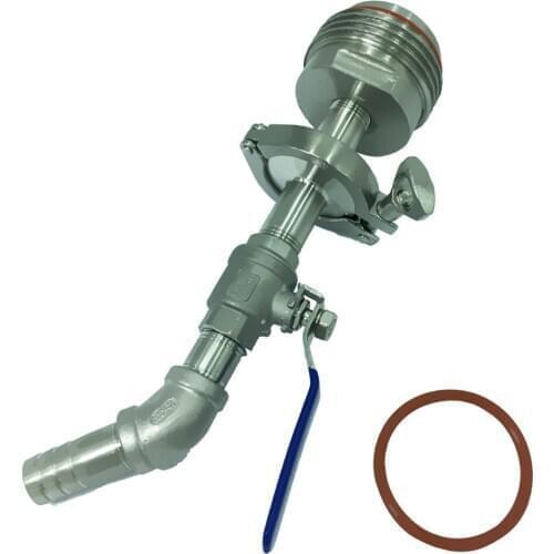 1Piece Sealing Ring Stainless Steel Ball Valves - Choose Size, Industrial or Light Duty