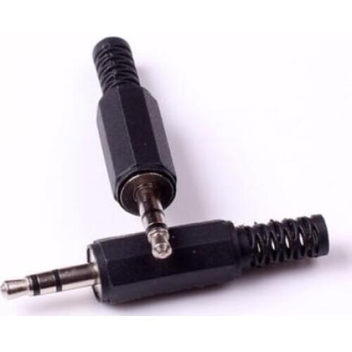 10PCS 3.5mm Audio Male Soldering Repair Stereo Earphones Jack Plug Connector