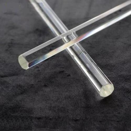 10pcs/lot 14*300mm clear octagonal glass stick bar hanging accessories pendant crystal chandelier prism lighting decor