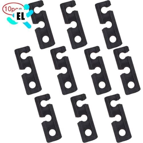 10pcs Plastic Tent Rope Tighteners Wind Rope Adjust Buckle Outdoor Camping Wind Rope Stopper Awning Wigwam Buckles Small Tent