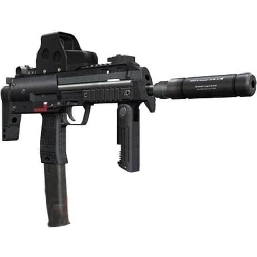 3D Paper Model MP7A1 Assault Rifle Gun 1: 1 Scale DIY Handmade Paper Craft Toy