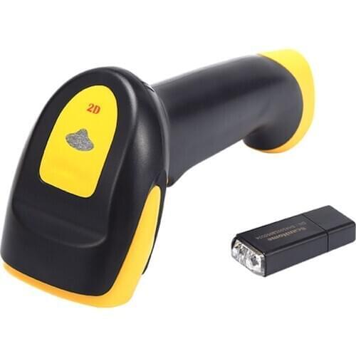 2D Wireless Scanner Long Distance Wireless Scanner Tape Storage Express Scanner Barcode High Performan