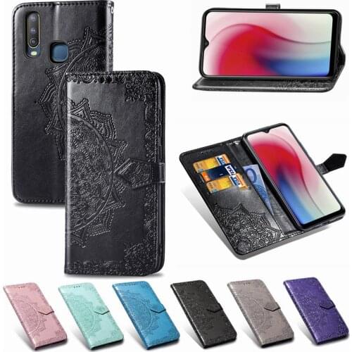 Vivo V15 V15 Pro Case Vivo X27 Cover Soft Silicon leather wallet flip case For Vivo Y3 Phone Case Card Holder Fundas for Vivo S1