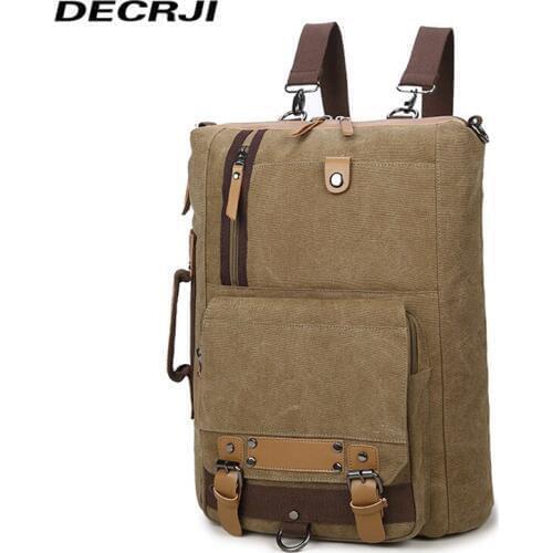 Мужские рюкзаки через плечо DECRJI China At AliExpress