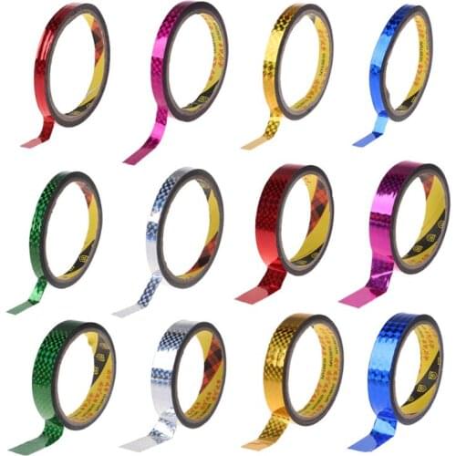 Rhythmic Gymnastics Decoration Holographic RG Prismatic Glitter Tape Hoops Stick Drop Shipping