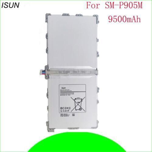 ISUN 5pcs/lot Batteria For Samsung Note Pro 12.2 P900 SM-P900 P901 SM-P905M P905M T9500E /U 9500mAh Battery Replacement