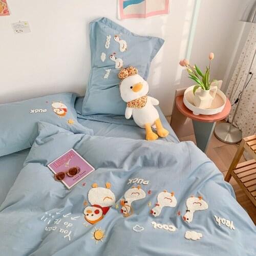 Home Textile Queen King Comforter Set Cute Duvet Cover Pillow Case Bed Sheet Boy Kid Teen Girl Bedding Covers Set King Queen