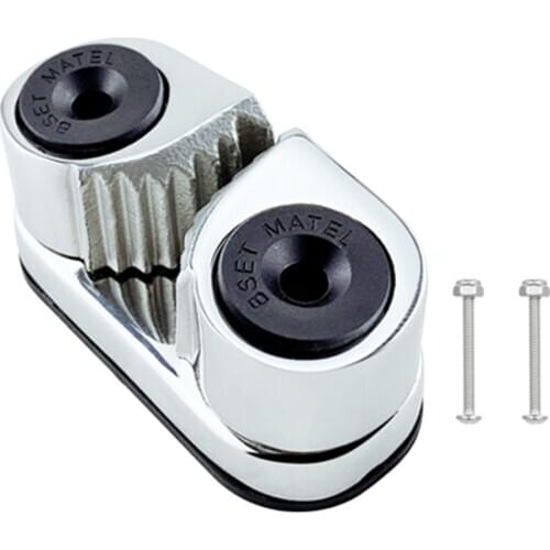 Sailboat Canoe Boat Cam Cleats 316 Stainless Steel Fast Entry for 3-12mm Rope Safe Working Load 500kg