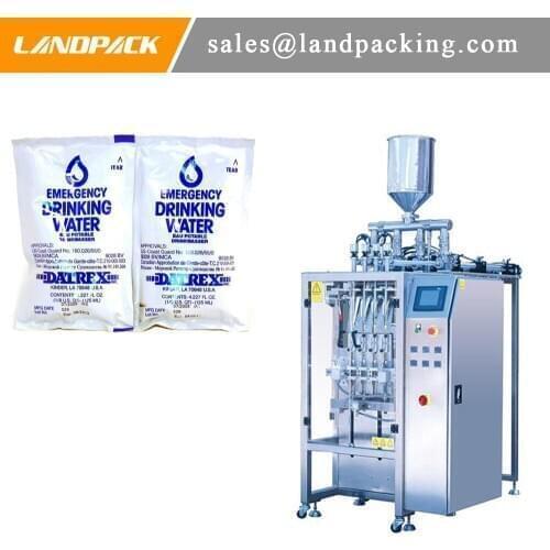 Multifunction Energy Drinking Water Liquid Sachet Pack Machine Liquid Drink Multi Lane Vertical Packing Machine