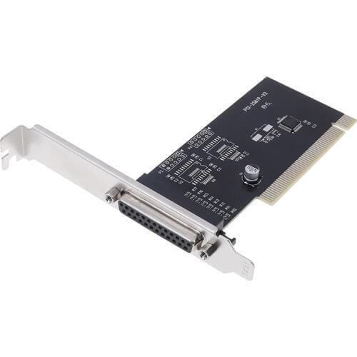 PCI To Parallel LPT 25pin DB25 Printer Port Controller Expansion Card Adapter