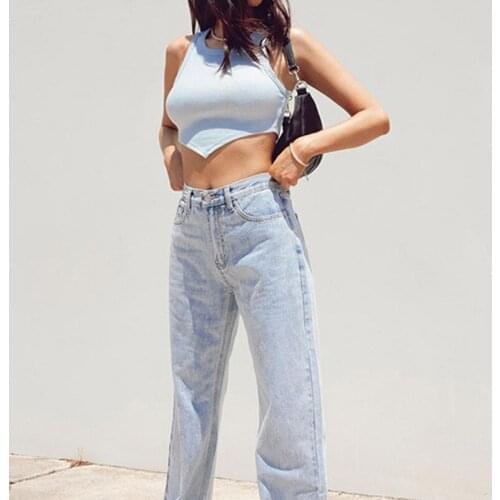 Round Neck Pullover Short Solid Color Vest Women Girls Sexy Solid Color Tank Crop Tops Summer Sleeveless Off Shoulder