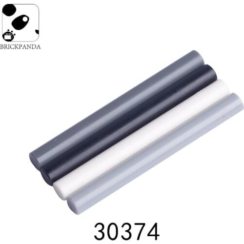 Building Blocks DIY Technicalalal MOC 1x4 Round Bar Pin 10PCS Compatible Assembles Particles Moc Parts 30374