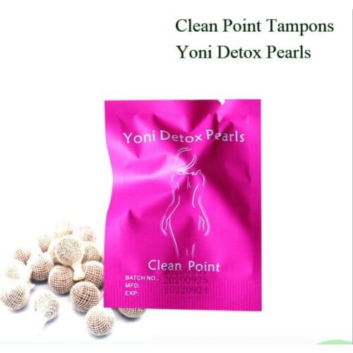 5-50Pcs Clean Point Medicine Vaginal Tampons Swabs Yoni Pearls Swab Tampon For Women Discharge Toxins Gynecological Cure Care