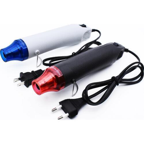 Heat Gun Hot Air Temperature Hand Held DIY Electric Plastic Blower Shrink Power Tools with Supporting Seat for Thermal Shrinkage