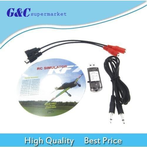 22 In 1 RC USB Flight Simulator Cable For Real Flight G7/ G6/ G5 Compatible diy electronics