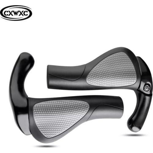 Bicycle Rubber Grip End Lock Mtb Road Bike Handlebar Covers Extended Bar End Vtt Velo Accessoires Handle Grip Rest