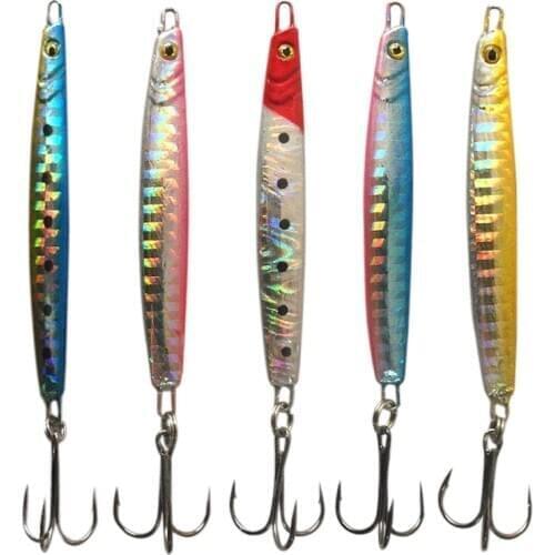 Yumoshi 5pc 7cm 14g High Imitation Plastic Pencil Fishing Lures fishing lovers Lure Set Artificial Fishing Tackle tool Hard Bait