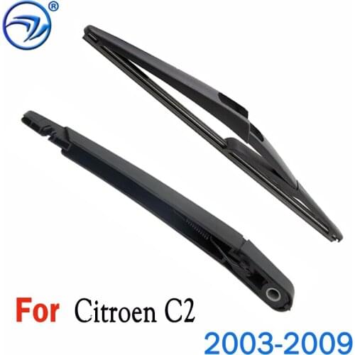 Rear Wiper Arm & Rear Wiper Blade for Citroen C2 2003 2004 2005 2006 2007 2008 2009