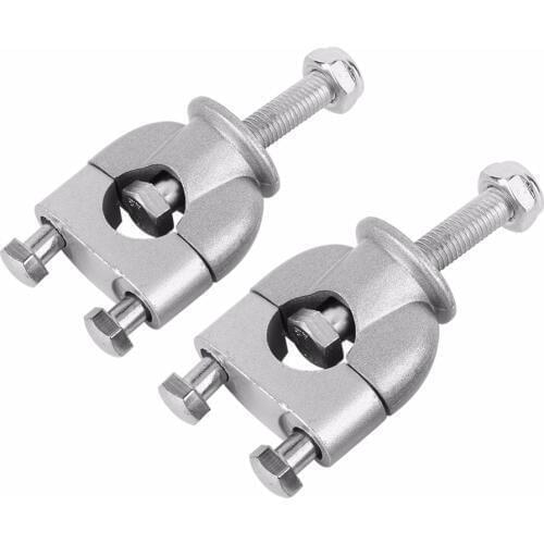 2Pcs/lot 7/8" 22mm Motorcycle Motorbike Handle Bar Risers Clamp Mount