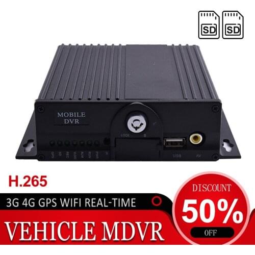 2020 Hot Sale 4Ch 1080p Mobile Dvr 4g GPS Mdvr Kits SD Card MDVR