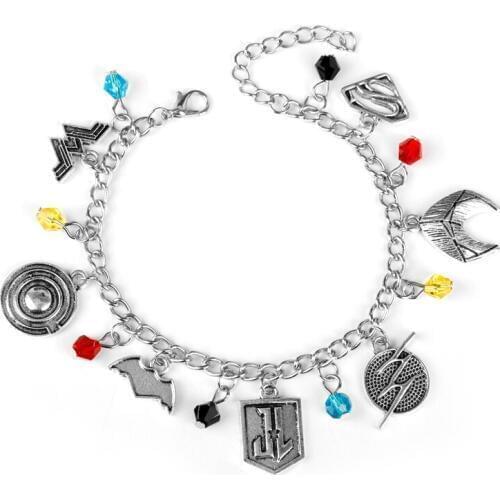 Handmade Diy Charms Bracelets for Women Girl Movie Prop Pendants Bangle Bracelet Vintage Jewelry Gift