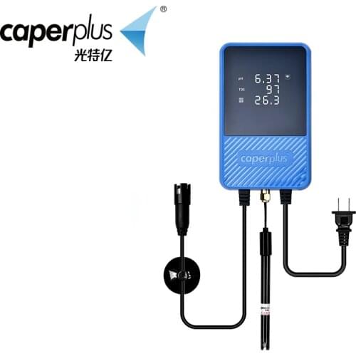 Caperplus Aquarium Q1 Q2 PH Temperature TDS 3 in 1 Intelligence Monitor Detector WIFI APP Control