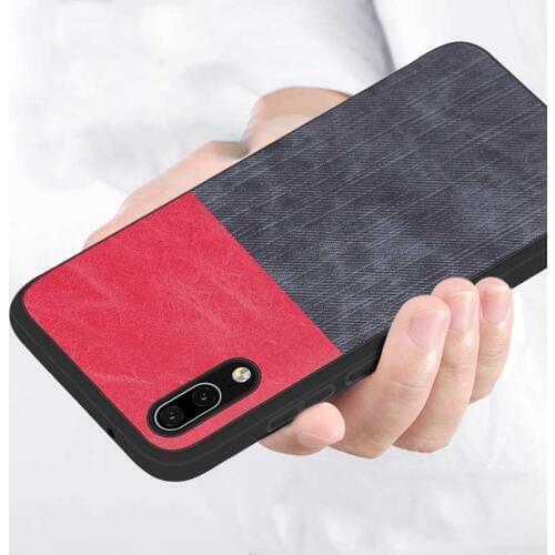 For Huawei P30 P20 Pro Lite Cover All-inclusive Shatter-resistant Shell Silicone Case Fabric TPU Soft Inside Cotton ClothOutside