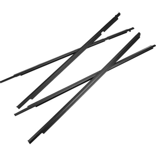 For Toyota Land Cruiser 120 Prado 2003-2009 For Lexus GX470 2003-2009 4Pcs Weatherstrips Door Belts Seal Weather Strips