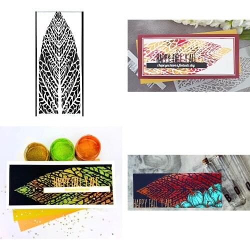 Meridian of foliage Metal Cutting Dies Stencils for DIY Scrapbooking Album Stamp Make Paper Card Embossing New Die Cut 2021 NEW