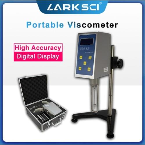 NDJ-8S Digital Display Viscometer Tester Pointer Rotary Viscometer Oil/Paint/Emulsion/ Concentration Meter