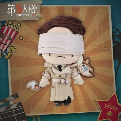 Anime Identity V Cosplay Eli Clark Plush Stuffed Dolls Throw Pillow Plushie Toy Diy Change Set Gift 31*14*12.5cm