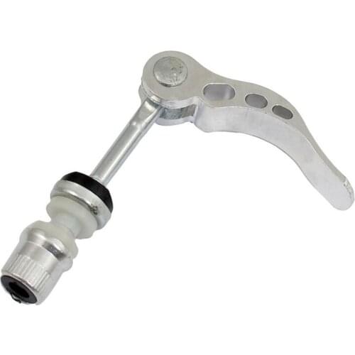 Silver Tone Metal Bike Bicycle Seat Quick Release Binder Bolt Tool