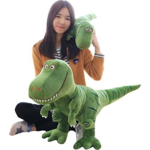 Lovely Dinosaur Plush Toys Hobbies Cartoon Tyrannosaurus Stuffed Toy Doll for Children Boys Baby Birthday Christmas Gift