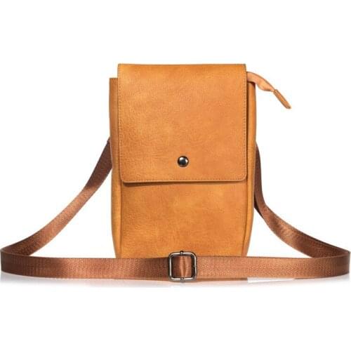 New Shoulder Bag Men Women Handbag Leather Backpack Cell Phone Pouche Tablet Case Wallet Briefcase File holder Messenger Fashion